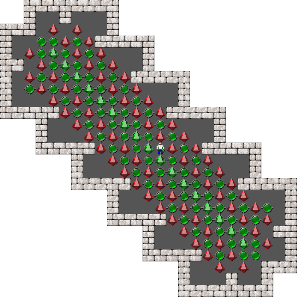 Sokoban David W. Skinner Arranged level 235